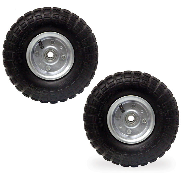 Buffalo Tools 10 in. Pneumatic Tire - 2 Piece Set