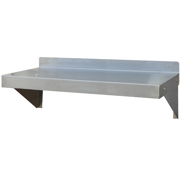 36 In Stainless Steel Wall Shelf