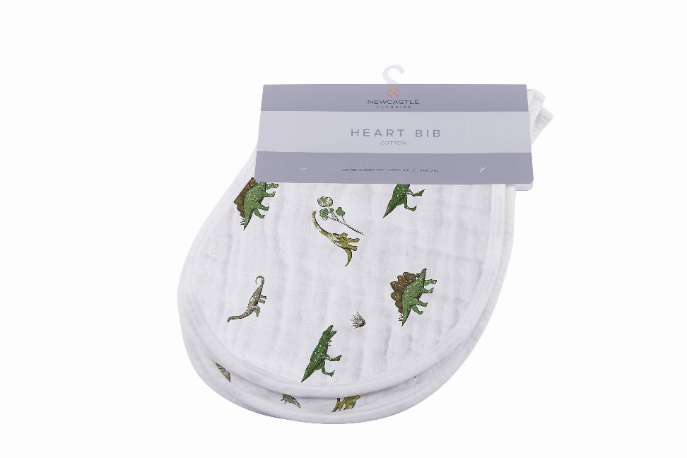 Dino Days Burp Cloth Bibs 