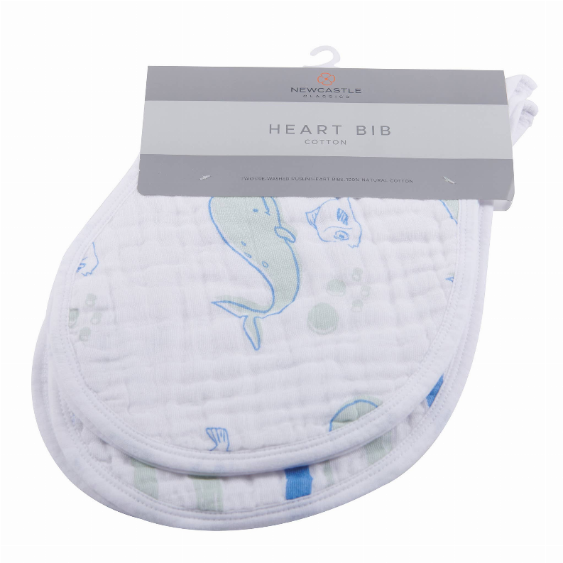 Ocean Heart Bibs 