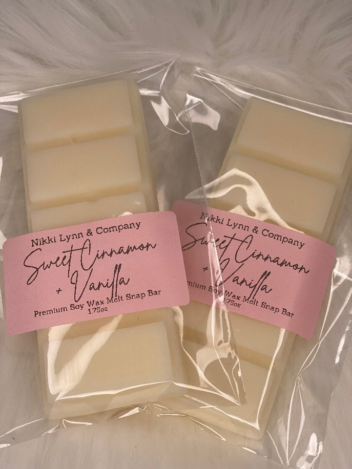 Nikki Lynn & Co. Vanilla Snap Bar (Pack of 6)