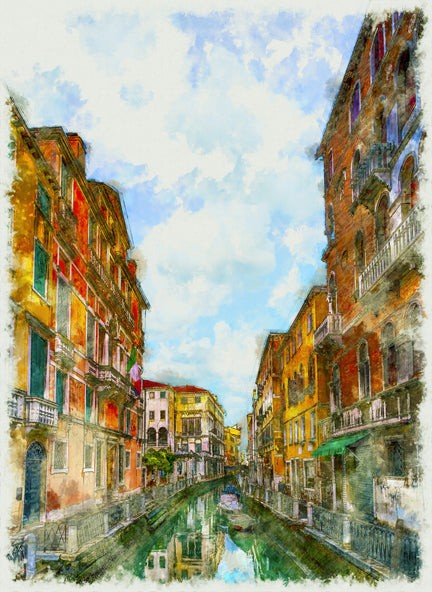 Venice Puzzle - Small - 10" x 13.5"Standard