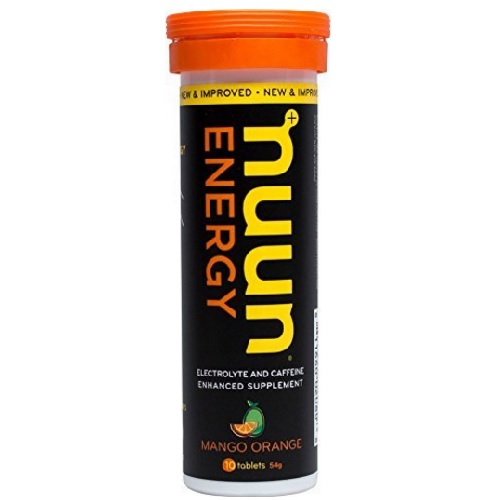 Nuun Active Hydration Energy: Hydrating Electrolyte Tablets, Mango Orange (8X10 Ct)