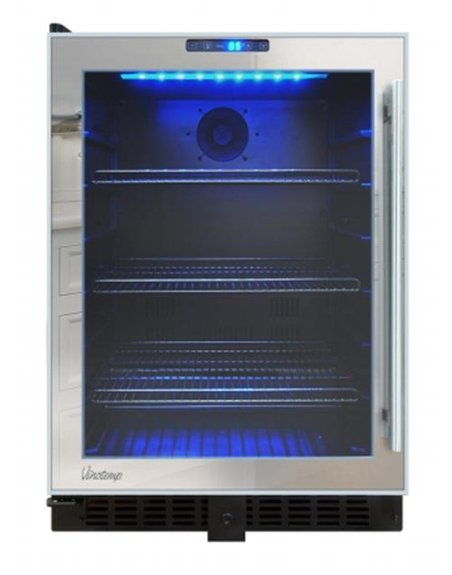 Vinotemp Beverage Cooler Mirrored Touch Screen