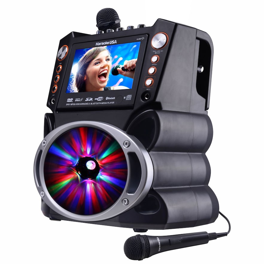 Karaoke Usa GF846 Karaoke Machine With  DVD/Cdg/Mp3G