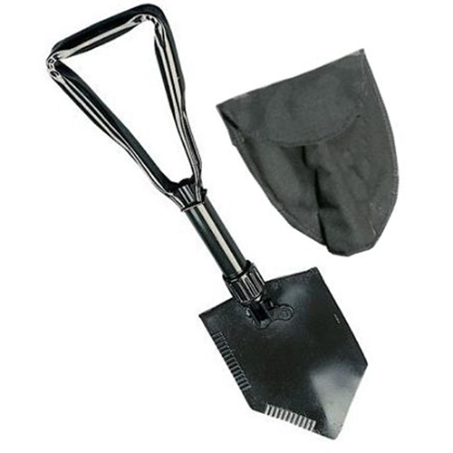 HD TRI-FOLD Entrenching Tool - with canvas holder (4X4 OFF-ROAD VEHICLES)