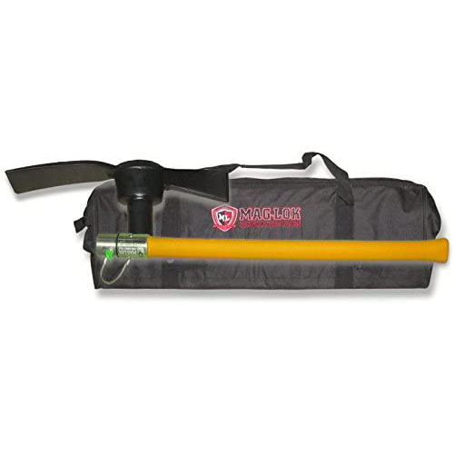 Camper's Mag-Lok LONG-HANDLE Mattock w/ Storage/Carry Bag