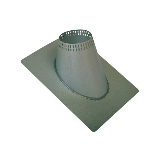 ZVA-F0512 - 5" Ventis Class-A Vented Flashing 7/12 To 12/12 Pitch, Galvanized, (Flashing Only)