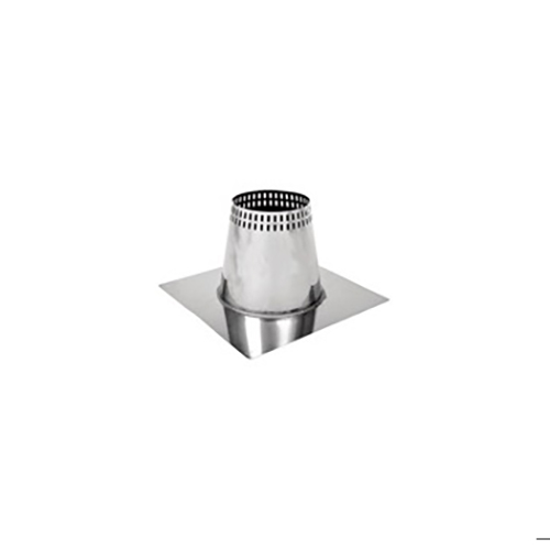 ZVA-F0606 - 6" Ventis Class-A Vented Flashing 0/12 To 6/12 Pitch, Galvanized, (Flashing Only)