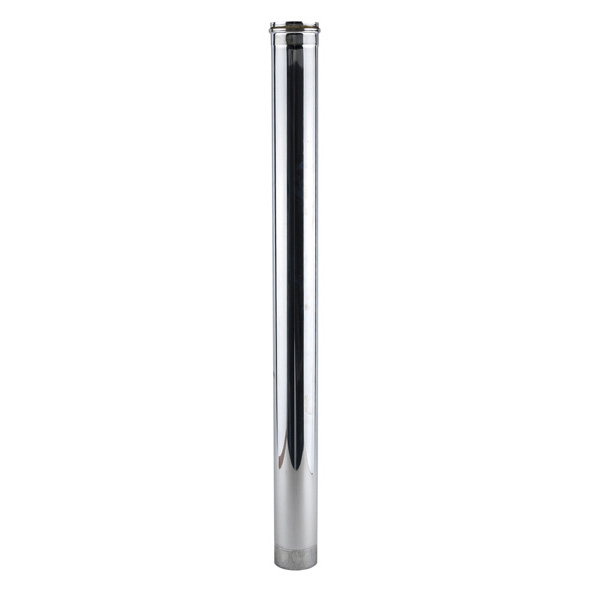 (DS) DV0412 - 4"X12" Stainless Dryer Vent Round Pipe Length