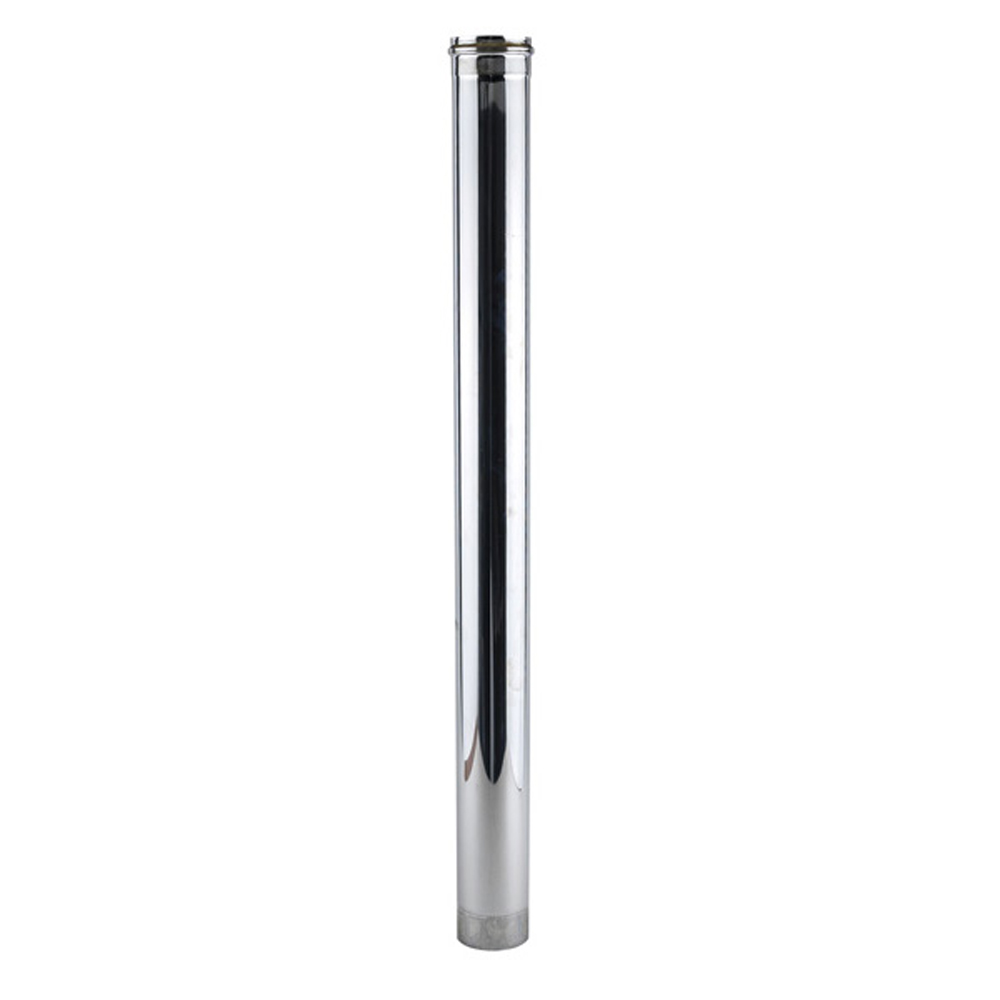(DS) DV0418 - 4"X18" Stainless Dryer Vent Round Pipe Length