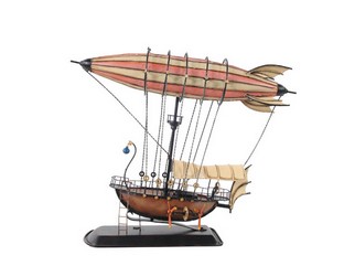 Steampunk Airship Model