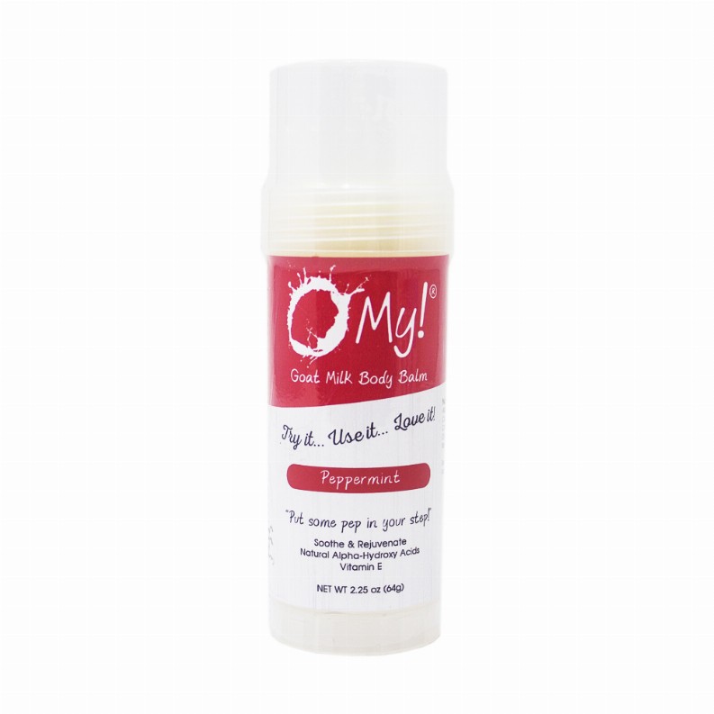 O My! Goat Milk Body Balm - 2.25oz TubePeppermint