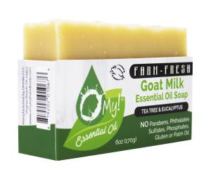 O My! Goat Milk Essential Oil Soap Bar - 6oz BarTea Tree Herbal