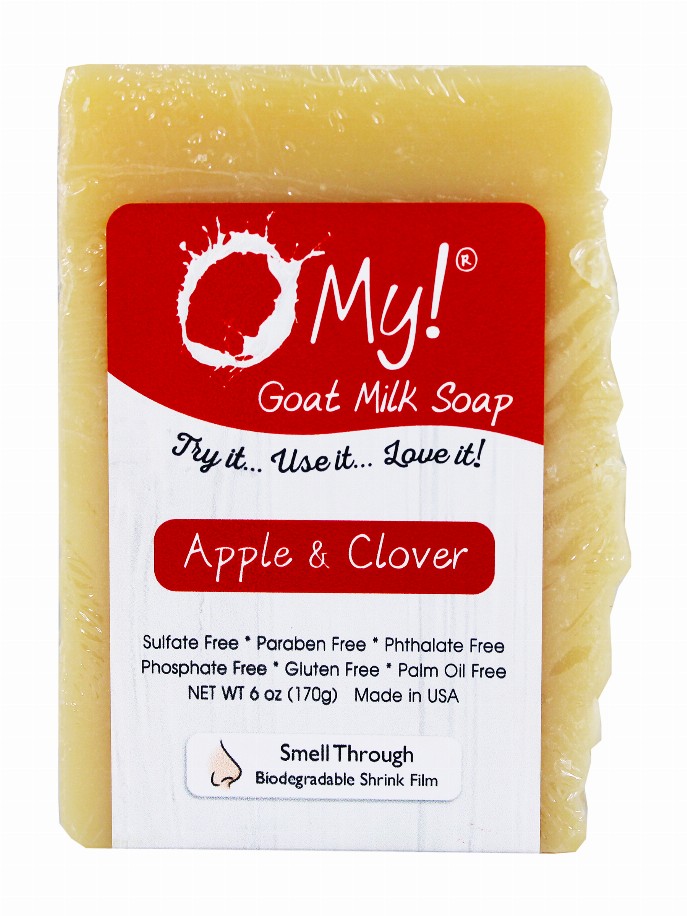 O My! Goat Milk Soap Bar - 6ozApple & Clover