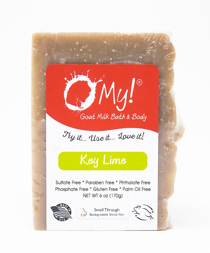 O My! Goat Milk Soap Bar - 6ozKey Lime