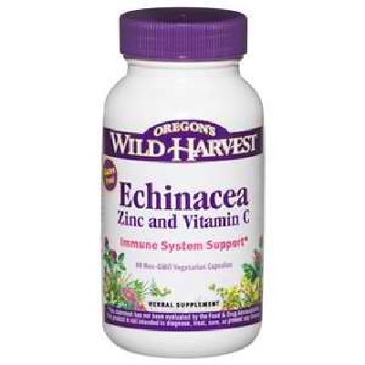 Oregon's Wild Harvest Echinacea/Vit C/Zinc (1x90VCAP)