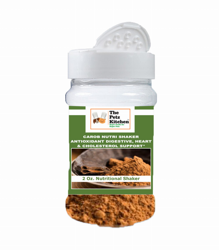 Carob Antioxidant Digestive & Cardiovascular Support* The Petz Kitchen - Organic Raw & Human Grade Ingredients For Home Prepared