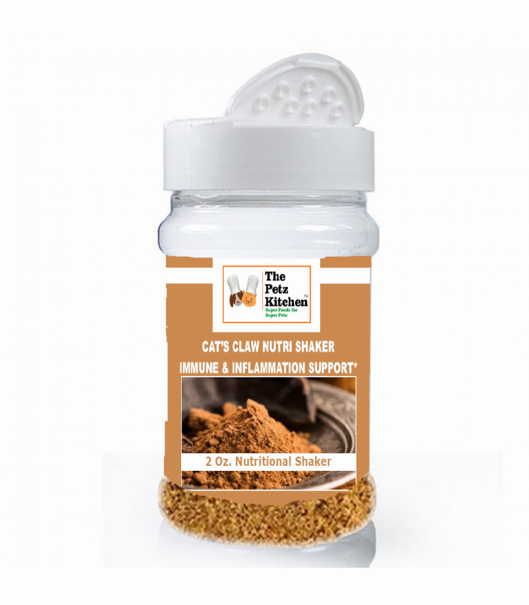 Cat'S Claw Powder Immune & Inflammation Support* The Petz Kitchen Organic & Human Grade Ingredients For Home Prepared Meals & Tr