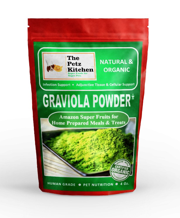 Graviola Leaf & Stem Powder - Infection, Adjunctive Tissue & Cellular Support* - The Petz Kitchen - Organic Human Grade Ingredie