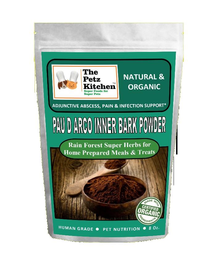 Pau D Arco Inner Bark - Adjunctive Abscess, Pain & Infection Support* The Petz Kitchen