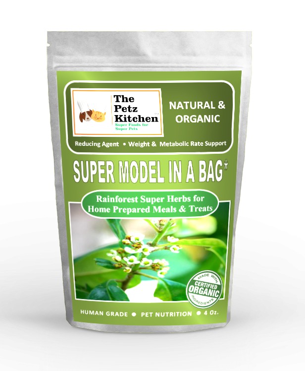 Super Model In A Bottle Weight Support* The Petz Kitchen - Organic & Human Grade Ingredients For Home Prepared Meals & Treats