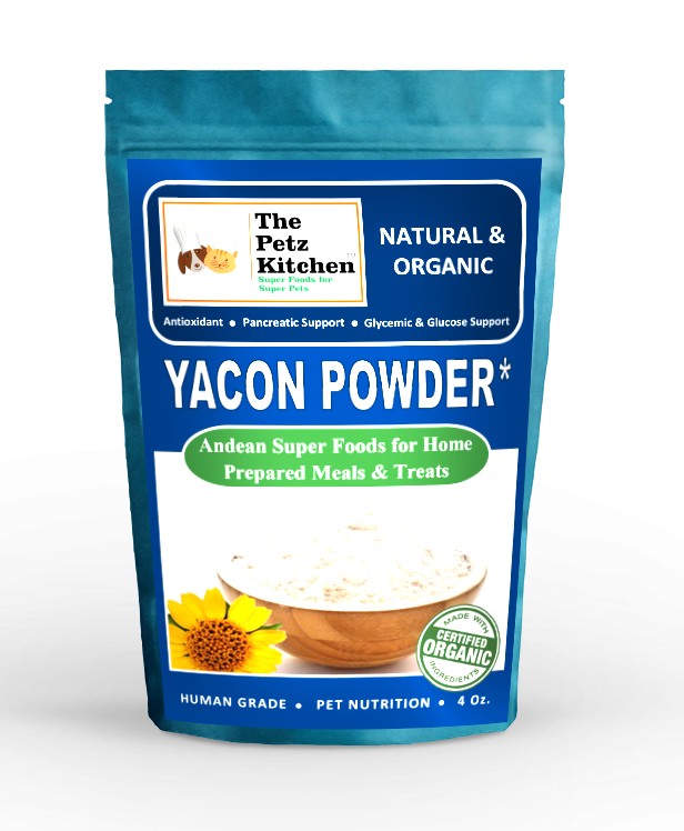 Yacon Leaf - Antioxidant Pancreatic Support* Glycemic & Glucose Support* The Petz Kitchen - Organic Human Grade Ingredients For 