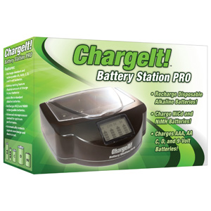 ChargeIt! Battery Station Pro
