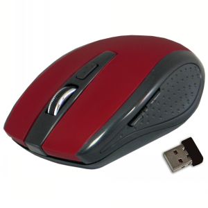 ClickIt! Classic Wireless Mouse - Garnet Red