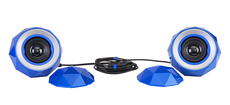 Lyrix Powerball X2 Bluetooth Speaker - Blue