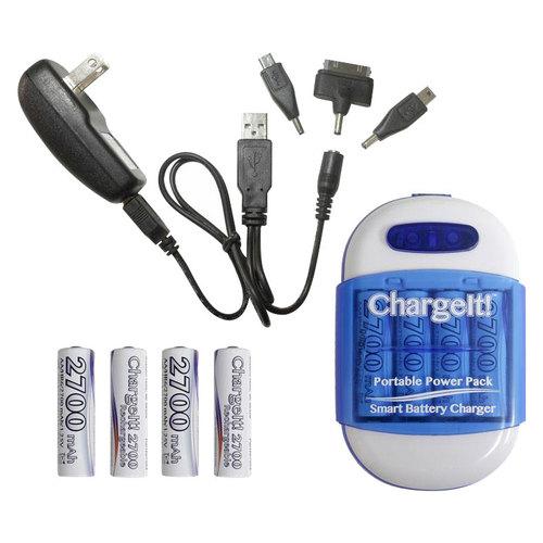 ChargeIt Portable Power Pack for Charging Mobile Devices
