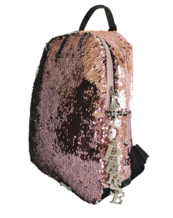 Bling Sequin Backpack Pink