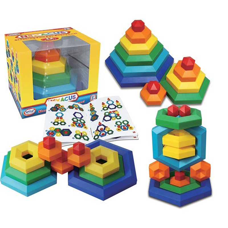 Hexacus Stacking Game