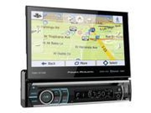 Power Acoustik 7" Flip out Touchscreen AM/FM/DVD/USB/BT With Navigation