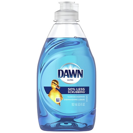Ultra Liquid Dish Detergent, Dawn Original, 6.5 oz Bottle, 18/Case