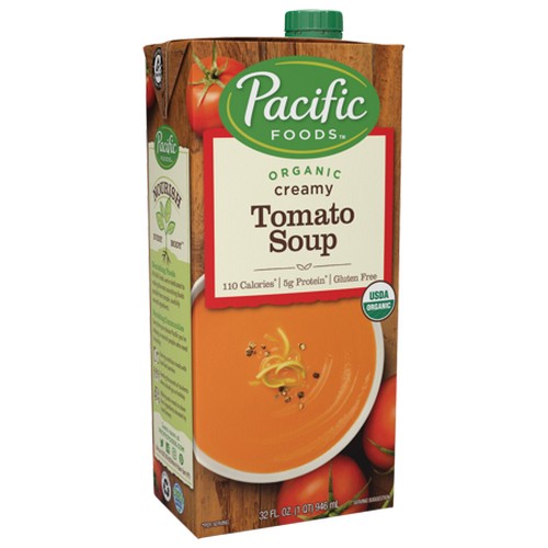 Pacific Natural Creamy Tomato Soup (12x32 Oz)