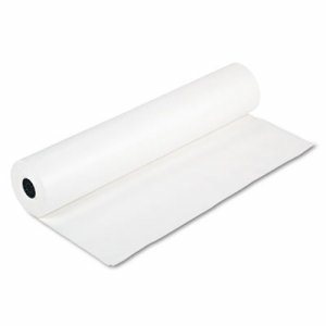 Rainbow Kraft Colored Kraft Duo-Finish Kraft Paper - ClassRoom Project - 36"Width x 1000 ftLength - 1 / Roll - White - Kraft