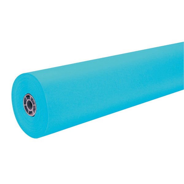 Spectra ArtKraft Duo-Finish Kraft Paper - ClassRoom Project - 36"Width x 1000 ftLength - 1 / Roll - Sky Blue - Kraft