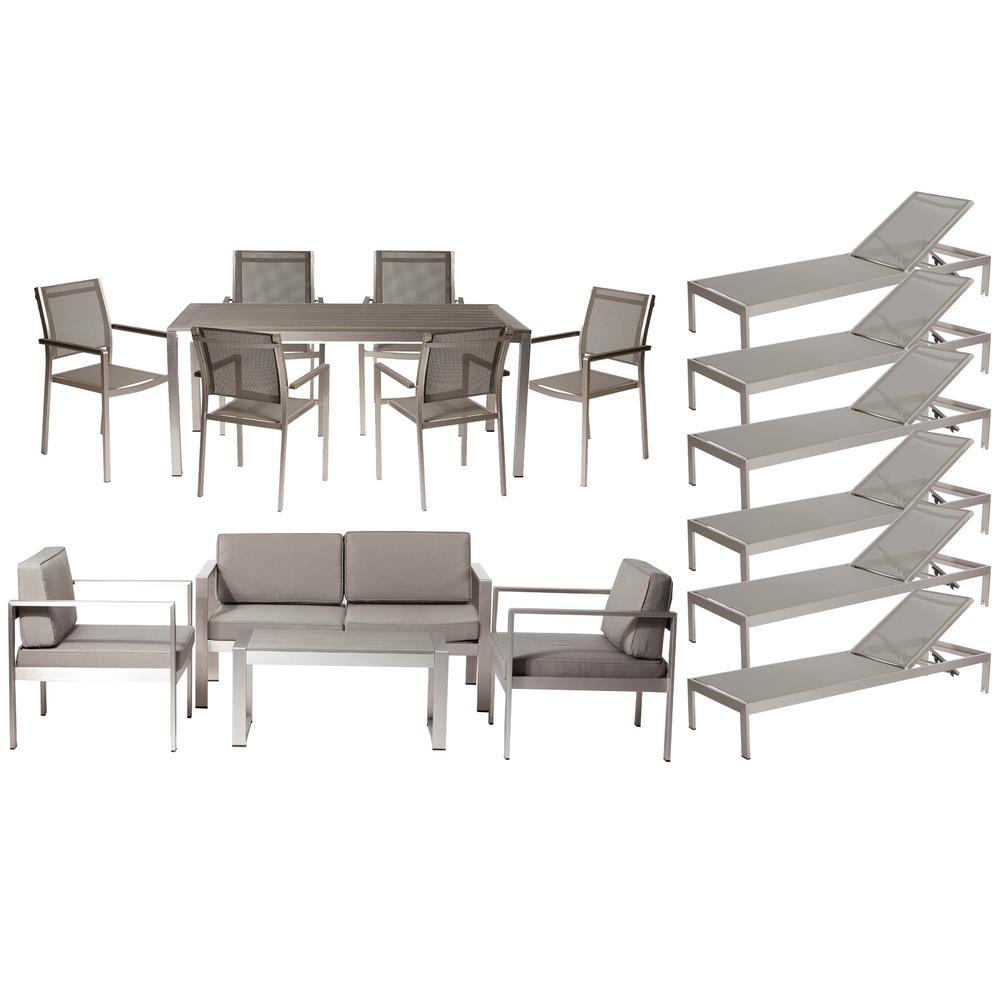 Karen 17 Piece Set, Grey