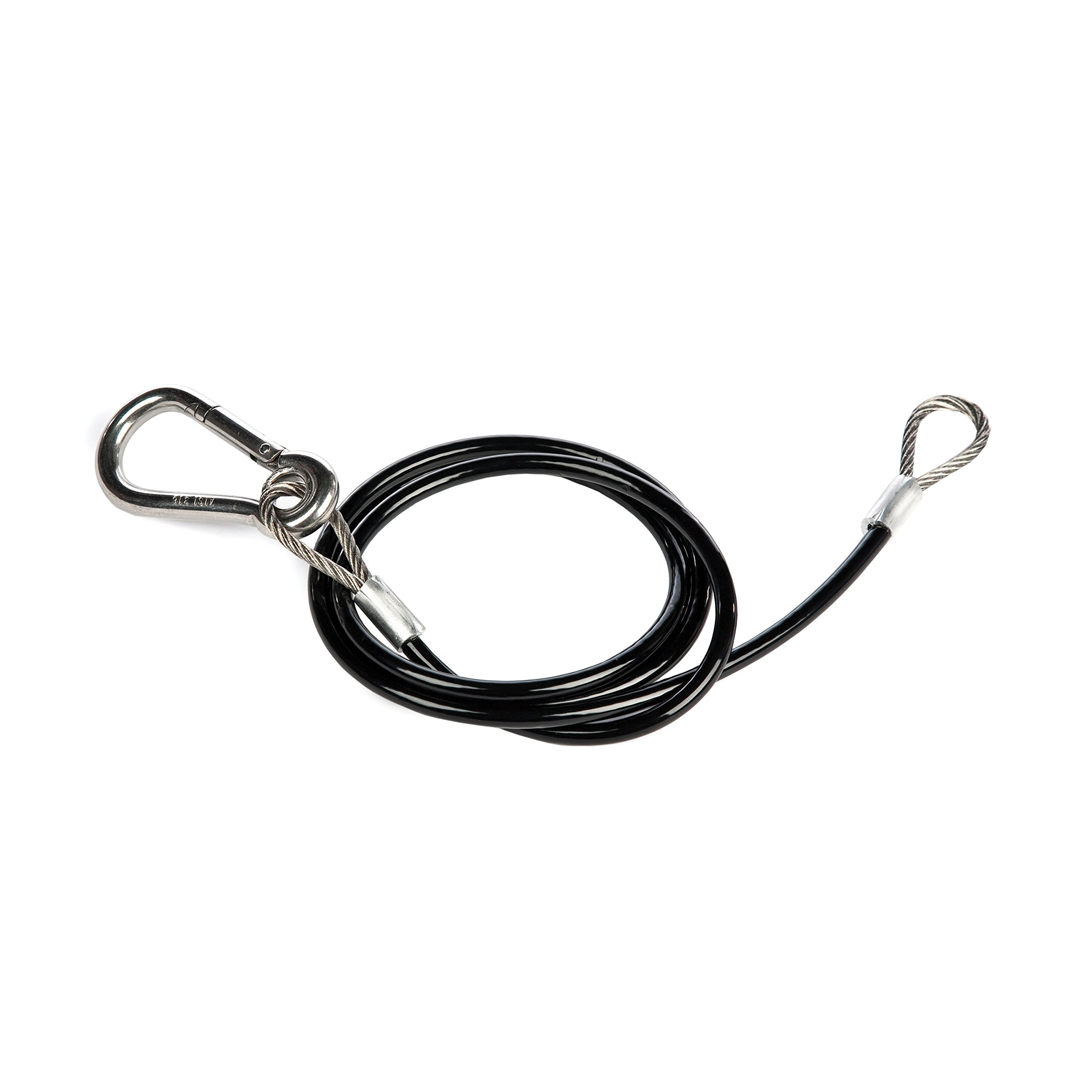 Panther Outboard Safety Cable Stainless Steel f/Motor Bracket