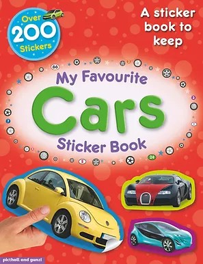 My Favourite Cars Sticker Book (Age 5+)