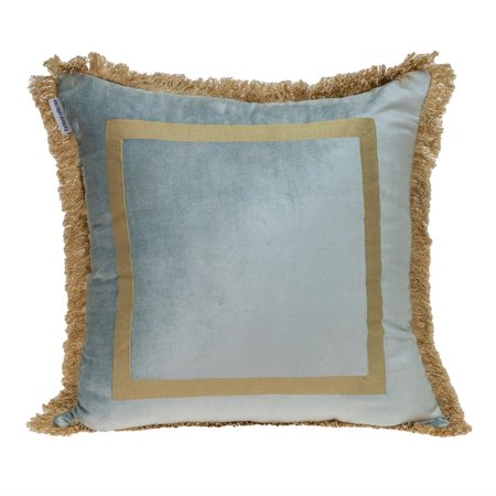 Parkland Collection Catia Transitional Throw Pillow 20" x 20" Gray