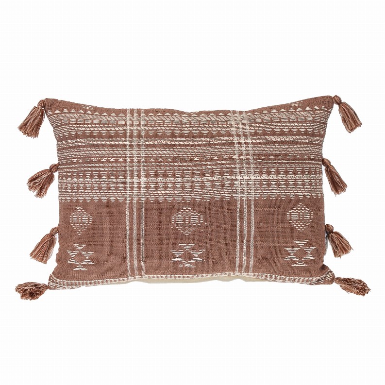 Parkland Collection Transitional Tribal Rectangle 14" x 20" Pillow