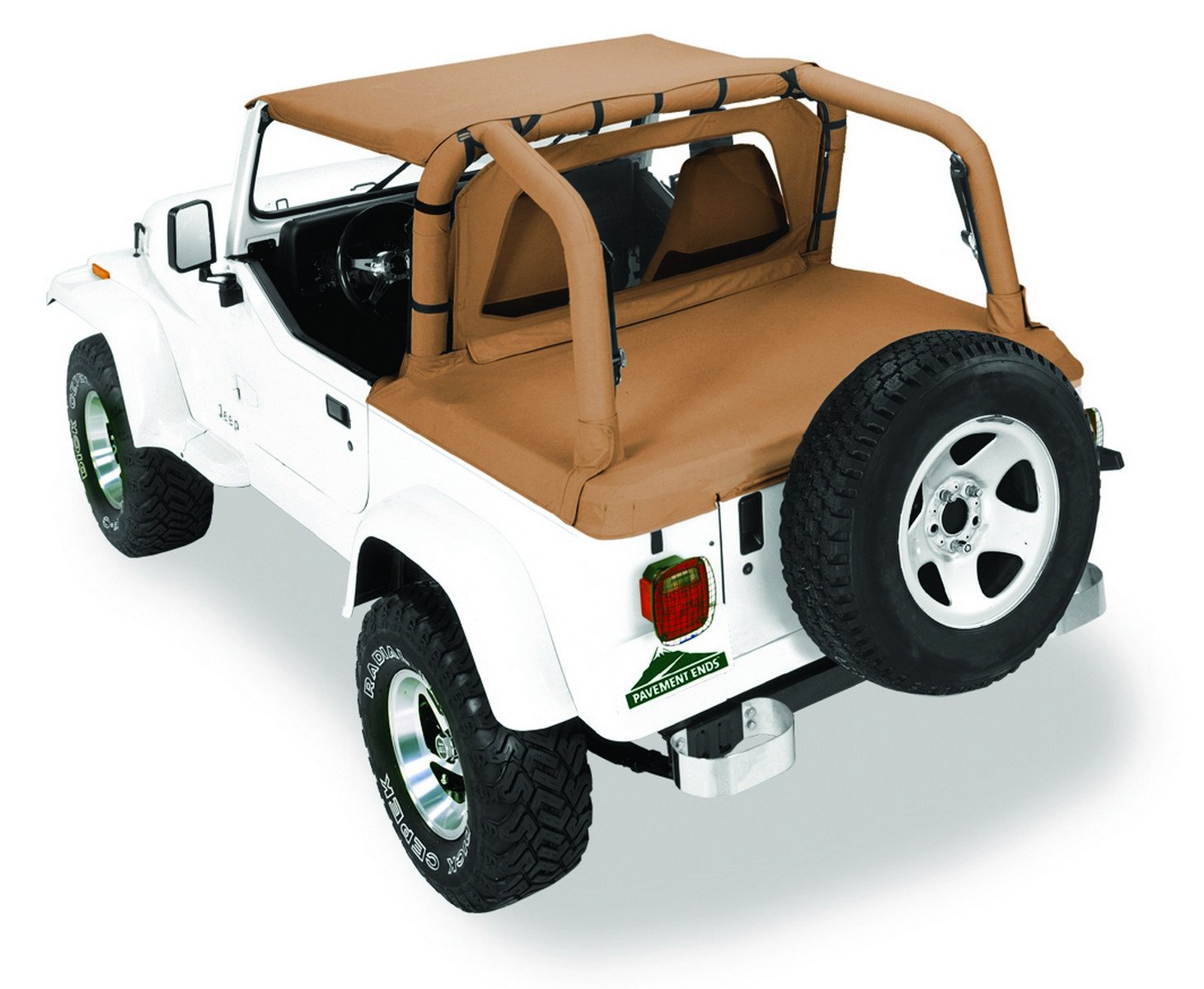 SUN CAP-03-06 WRANGLER TJ (BLACK DIAMOND)