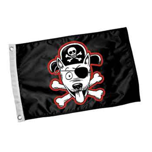 Pirate Dog Flag