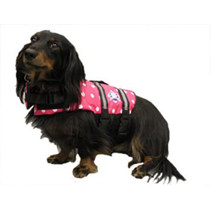 Doggy Life Jacket XS Pink Polka Dot