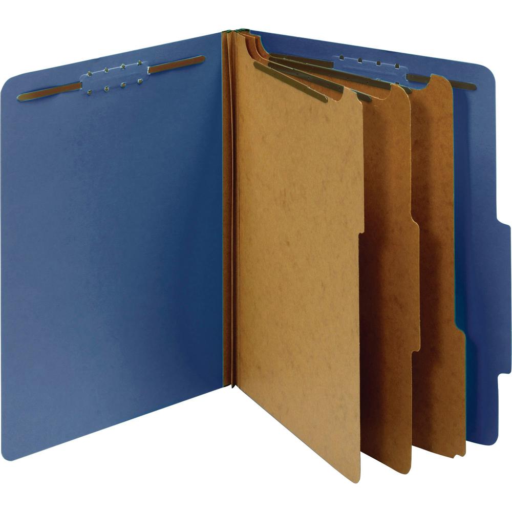 Pendaflex 2/5 Tab Cut Letter Recycled Classification Folder - 8 1/2" x 11" - 3 1/2" Expansion - 5 Fastener(s) - 2" Fastener Capa