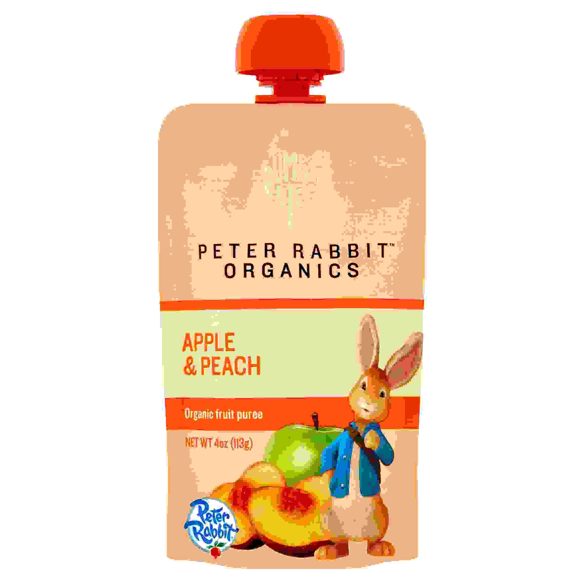 Peter Rabbit Organics Peach & Apple Fruit Snacks (10x4 Oz)