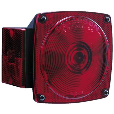 UNDER 80IN COMBINATION REAR LIGHT, W/ LICENSE LIGHT