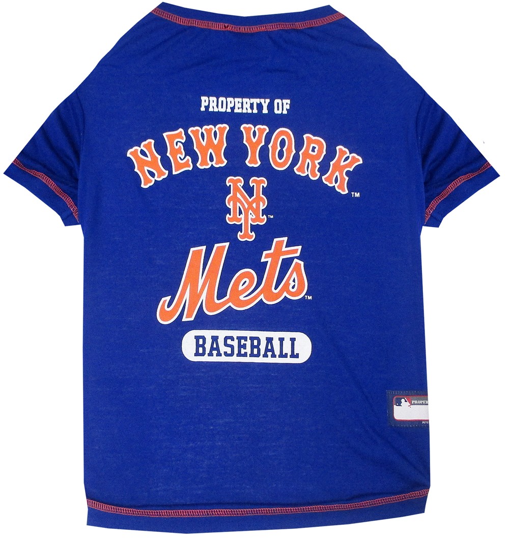 New York Mets Dog Tee Shirt - Small
